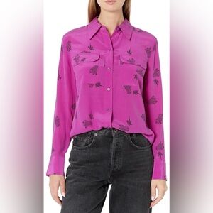 🆕 Equipment Silk Top - L